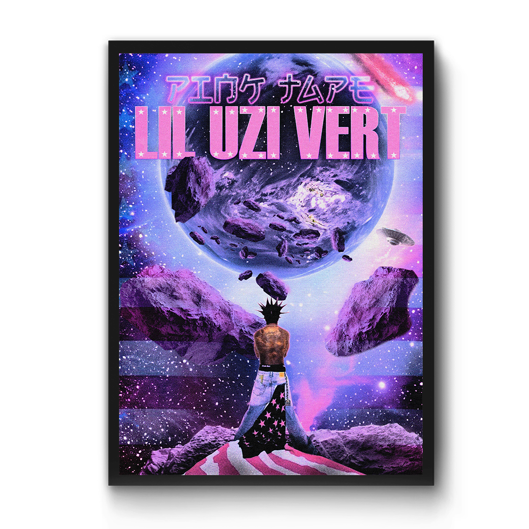 Lil uzi vert pink tape poster