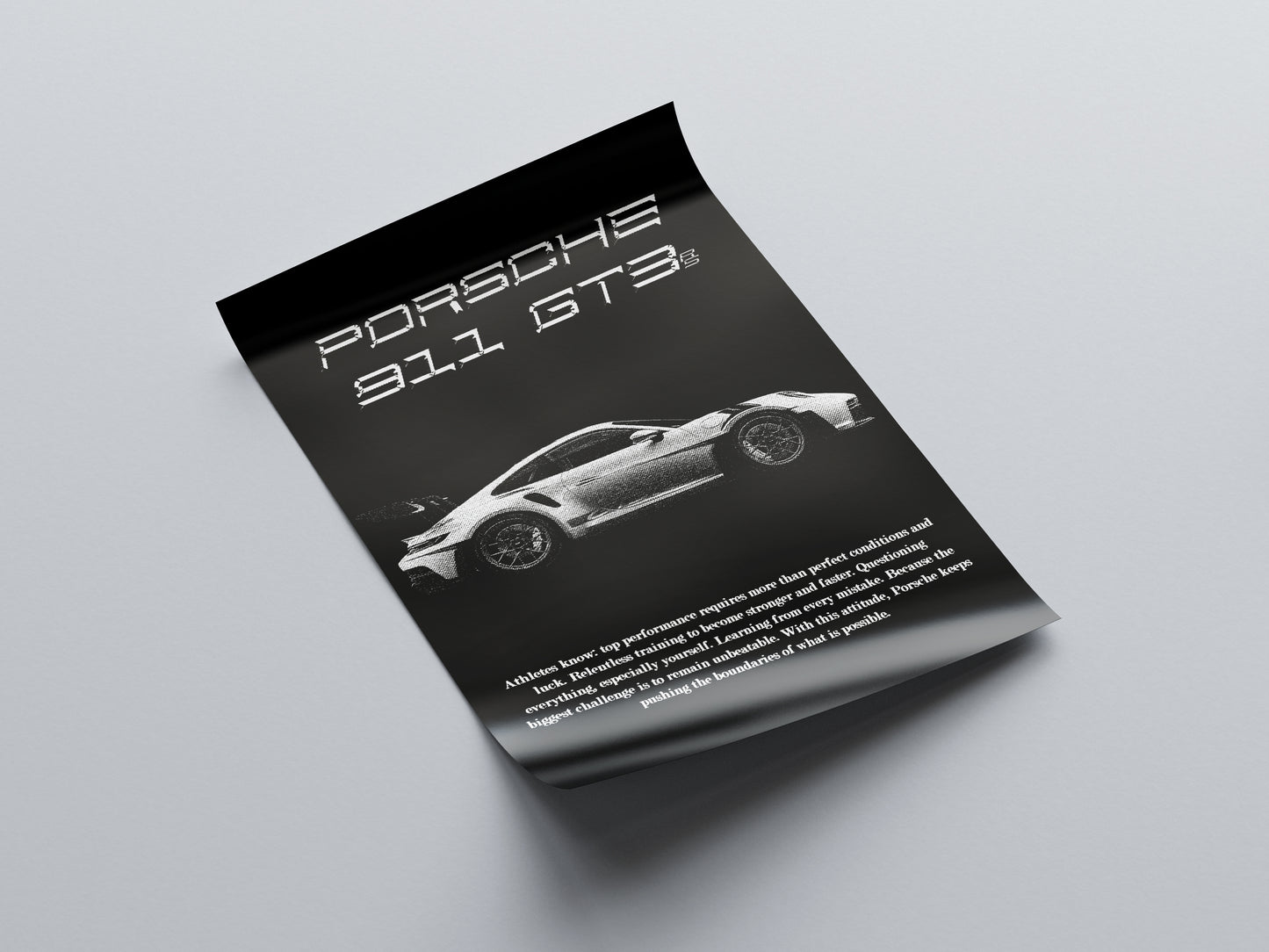 Porsche 911 GT3 RS Poster